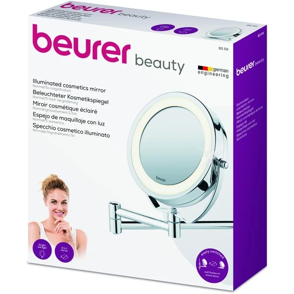 Vente flash 😍 Beurer BS 59, Miroir De Produit De Beauté 😉 – Image 3