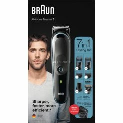 Budget 🛒 Braun All-in-one MGK3345 Noir, Bleu, Tondeuse 🧨 -Boutique Beurer Braun All in one MGK3345 Noir Bleu Tondeuse@@1816543 2