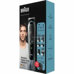 Budget 🛒 Braun All-in-one MGK3345 Noir, Bleu, Tondeuse 🧨 -Boutique Beurer Braun All in one MGK3345 Noir Bleu Tondeuse@@1816543 3