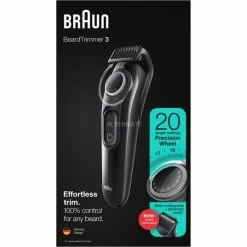 Meilleure vente 🛒 Braun BeardTrimmer 3 BT3322, Tondeuse à Barbe 👏 -Boutique Beurer Braun BeardTrimmer 3 BT3322 Tondeuse barbe@@1816537 2