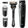 Offres 🤩 Braun BeardTrimmer 5 BT5340 Noir, Bleu, Tondeuse à Barbe 🔥