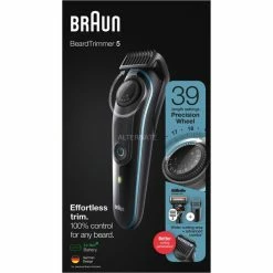 Offres 🤩 Braun BeardTrimmer 5 BT5340 Noir, Bleu, Tondeuse à Barbe 🔥 -Boutique Beurer Braun BeardTrimmer 5 BT5340 Noir Bleu Tondeuse barbe@@1816541 2