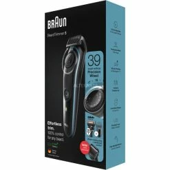 Offres 🤩 Braun BeardTrimmer 5 BT5340 Noir, Bleu, Tondeuse à Barbe 🔥 -Boutique Beurer Braun BeardTrimmer 5 BT5340 Noir Bleu Tondeuse barbe@@1816541 3