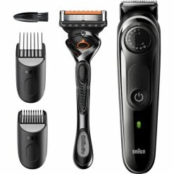 Bon marché 😀 Braun BeardTrimmer 5 BT5342, Tondeuse à Barbe 🎉
