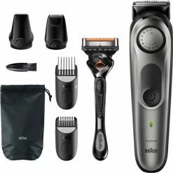 Meilleure affaire ⭐ Braun BeardTrimmer 7 BT7320 Noir, Tondeuse à Barbe 🎁