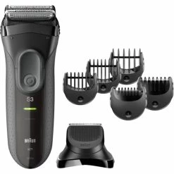 Vente flash 🔥 Braun BeardTrimmer Series 3 3000BT Shave&Style Gris, Rasoir 🎁