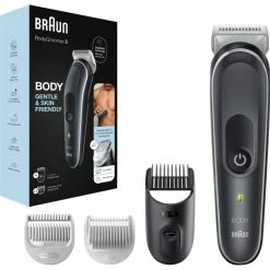 Vente flash 🧨 Braun BodyGroomer BG5340 Noir, Argent, Tondeuse 🌟
