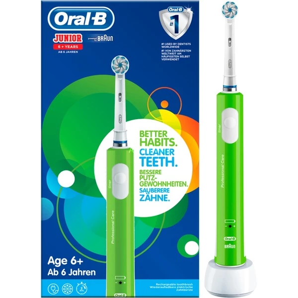 Vente flash 🔔 Braun Junior 4210201202318 Brosse à Dents électrique Enfant Brosse à Dents Rotative, Brosse A Dents Electrique 😉 – Image 2