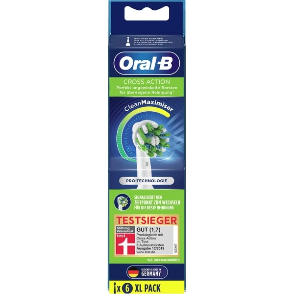 Nouveau 😀 Braun Oral-B CrossAction CleanMaximiser, Tête Brosse à Dent électrique 😍 3 Nouveau 😀 Braun Oral-B CrossAction CleanMaximiser, Tête Brosse à Dent électrique 😍