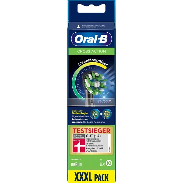 Acheter 🤩 Braun Oral-B CrossAction CleanMaximiser, Tête Brosse à Dent électrique 🔔 3 Acheter 🤩 Braun Oral-B CrossAction CleanMaximiser, Tête Brosse à Dent électrique 🔔