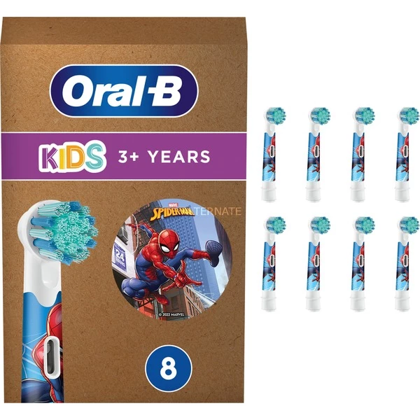Budget 😀 Braun Oral-B Kids Spiderman, Tête Brosse à Dent électrique ❤️ 3 Budget 😀 Braun Oral-B Kids Spiderman, Tête Brosse à Dent électrique ❤️