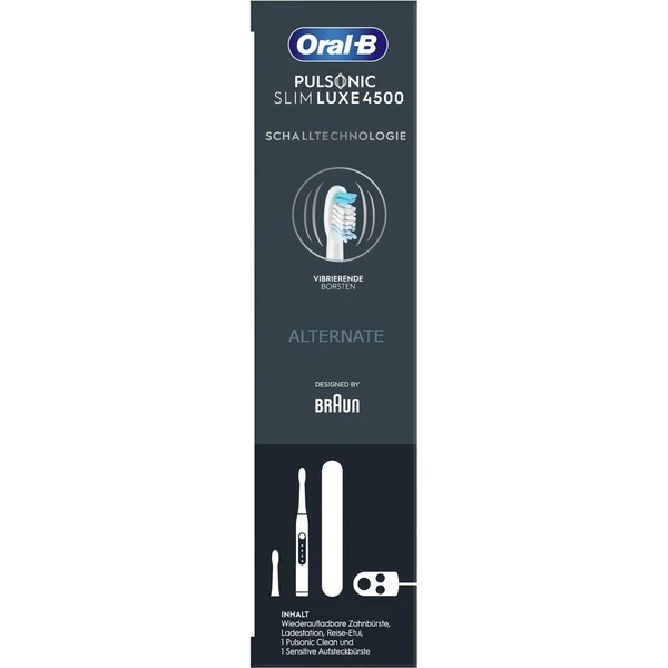 Promo 🌟 Braun Oral-B Pulsonic Slim Luxe 4500, Brosse A Dents Electrique 😀 – Image 2