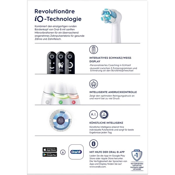 Grosses soldes 😍 Braun Oral-B IO Series 6, Brosse A Dents Electrique 🤩 – Image 4