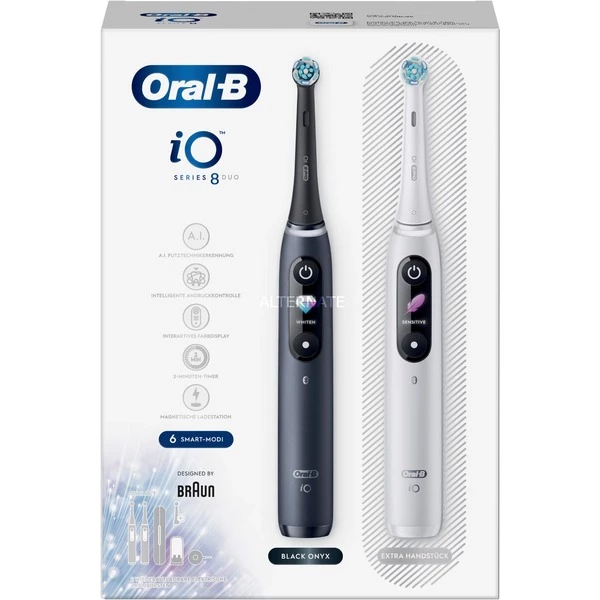 Tout neuf ✔️ Braun Oral-B IO Series 8 Duo, Brosse A Dents Electrique 🔔 5 Tout neuf ✔️ Braun Oral-B IO Series 8 Duo, Brosse A Dents Electrique 🔔 – Image 3