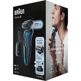 Promo 😀 Braun Series 6 60-B7200cc Rasoir à Grille Tondeuse Bleu ✔️ 5 Promo 😀 Braun Series 6 60-B7200cc Rasoir à Grille Tondeuse Bleu ✔️ – Image 3