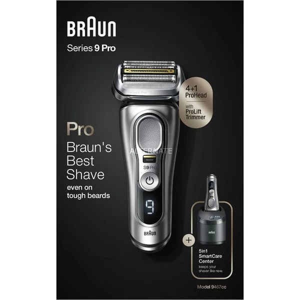 Les meilleures critiques de ⭐ Braun Series 9 9467cc Wet & Dry Rasoir à Grille Tondeuse Noir, Gris 🔔 – Image 2