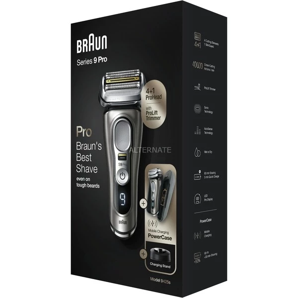 Budget 🔔 Braun Series 9 Pro 9425s Rasoir à Grille Tondeuse Métallique ⭐ 3 Budget 🔔 Braun Series 9 Pro 9425s Rasoir à Grille Tondeuse Métallique ⭐