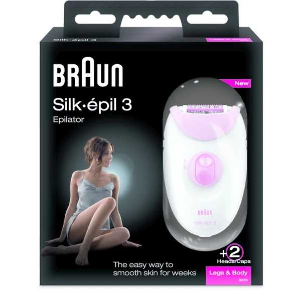 Nouveau 🛒 Braun Silk-épil 3 3270 20 Pince(s) Blanc, Rose, Appareil à épiler 🔔 – Image 6