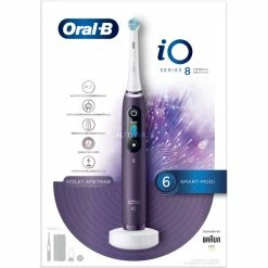 Acheter 🎉 Braun IO 80335729 Brosse à Dents électrique Adulte Brosse à Dents Rotative Violet, Blanc, Brosse A Dents Electrique 🧨