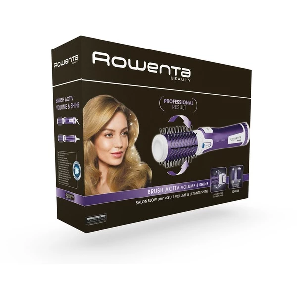Top 10 😉 Rowenta Brush Activ Volume & Shine CF953 Brosse Soufflante à Air Chaud À Chaleur Violet, Blanc 1000 W 1,8 M, Brosse à Air Chaud 💯 6 Top 10 😉 Rowenta Brush Activ Volume & Shine CF953 Brosse Soufflante à Air Chaud À Chaleur Violet, Blanc 1000 W 1,8 M, Brosse à Air Chaud 💯 – Image 4