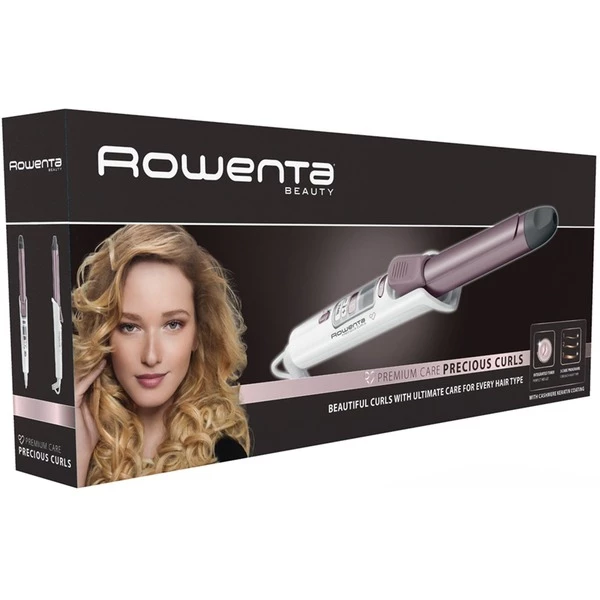 Nouveau ⌛ Rowenta CF3460 Brosse Soufflante Et Fer à Lisser Fer à Friser Rose, Blanc 1,8 M 🔔 – Image 4