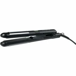 Budget 🎁 Rowenta LISS&CURL SF4210 Fer à Lisser À Chaleur Noir, Lisseur De Cheveux 😍